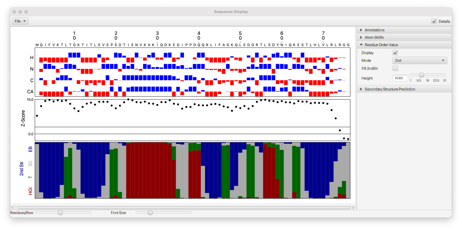 Sequence Display