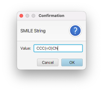 SMILES Input